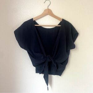 ELIZABETH SUZANN Maxine wrap silk sz M